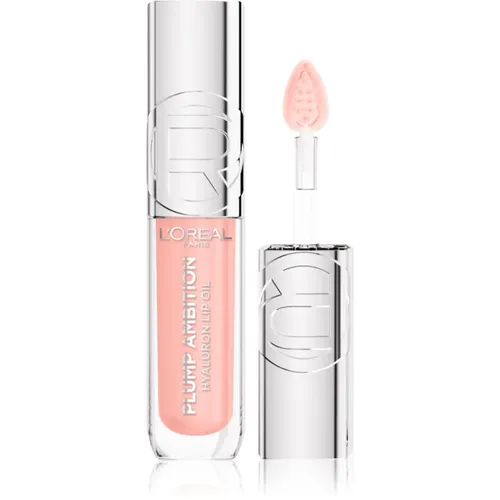 L’Oréal Paris Plump Ambition Lipgloss für mehr Volumen mit Hyaluronsäure Farbton 201 Milky Nu 5 ml