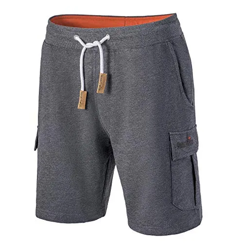 Mount Swiss Cargo Shorts Herren - Freizeit Cargo Hose mit 6 Taschen - Activewear-Shorts für Herren, ideal für Outdoor-Aktivitäten und Workouts, mit bequemem Kordelzug und hochwertigem Material für optimalen Tragekomfort.