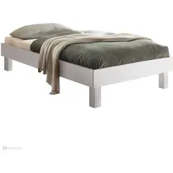 HASENA Trento Bett Rapallo 25 in Weiß, 100x200 cm in weiß von Hasena