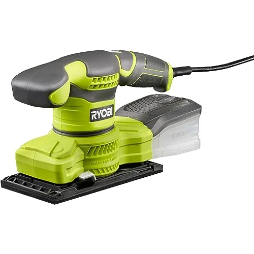 Ryobi Schwingschleifer 200 W RSS200-G mit Schleifpapier