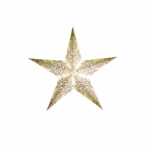 starlightz Papierstern PAX M 60 cm Lampenschirm, Fensterdeko, Weihnachtsstern, handgemacht - das Original aus Indien