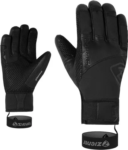 Ziener Alpine Gloves GOTAR AS - Skihandschuhe - Wärmende Skihandschuhe mit recyceltem POLARTEC Fleece und wasser- sowie winddichter AQUASHIELD Membran für optimalen Schutz bei kaltem Wetter.