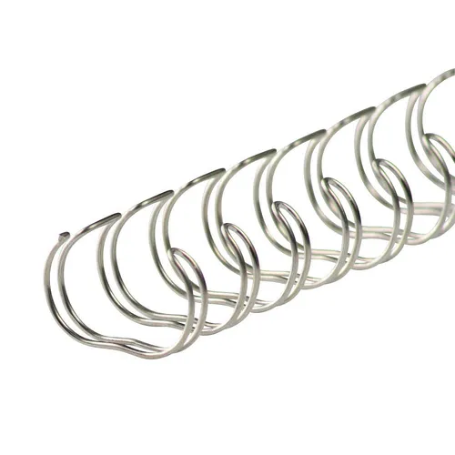 LMG Drahtbinderücken silber für 160 Blatt, 50 St.