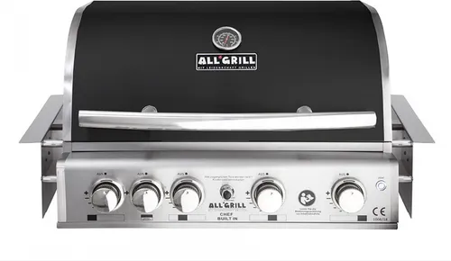 ALLGRILL Einbau-Gasgrill CHEF L BLACK mit Air System von ALL’GRILL