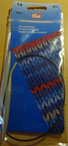 Rundstricknadel Stärke 7 Länge 40 cm PRYM 211383