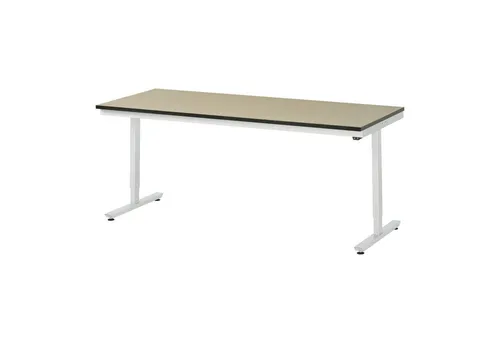 RAU Arbeitstisch adlatus 150 elektrisch höhenverstellbar - Hochwertiger Arbeitstisch mit MDF-Arbeitsplatte, elektrisch höhenverstellbar von 700 bis 1100 mm. Ideal für ergonomisches Arbeiten, komplett montiert und Made in Germany.