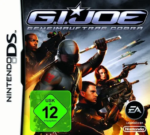 G.I. Joe: Geheimauftrag Cobra - Abenteuer-Spiel für Nintendo DS, packe ein actiongeladenes Erlebnis mit deinen Lieblingshelden aus der G.I. Joe Reihe!