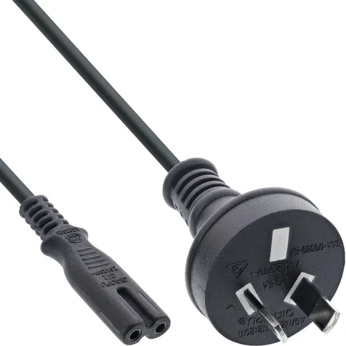 InLine Netzkabel, Netzstecker Australien/Argentinien auf
