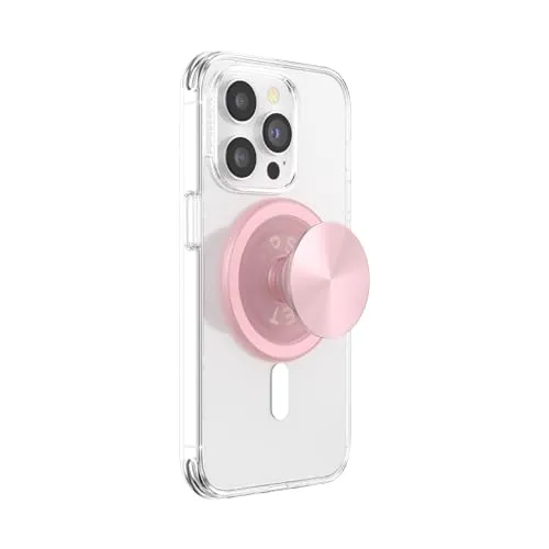 Produktbild PopSockets Handy-Grip für MagSafe, Magnetischer Halter, Handyständer, Light Pink - Dusty Rose