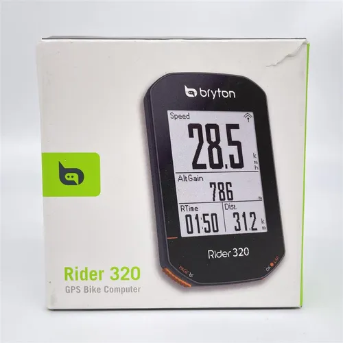 Bryton Rider 320E Fahrradcomputer GPS, Display 2,3