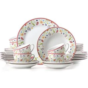 RitzenhoffundBreker Tafelservice Doppio Shanti in rot von Ritzenhoff & Breker