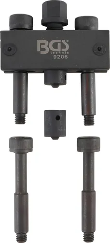 BGS Hochdruckpumpenrad-Abzieher für VAG 2.0 TDi CR - Spezialwerkzeug zum Abziehen des Hochdruckpumpenrades für 1,6L/2,0L TDI Common-Rail-Motoren, vergleichbar mit OEM T40064 für präzise Anwendungen.