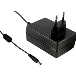 MEANWELL GSM25E24-P1J Stecker-Netzteil - Schaltnetzteil mit 25W Leistung, ideal für medizinische Anwendungen, kompakte Bauweise und hohe Effizienz.