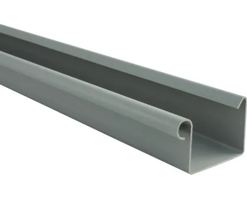 Produktbild Marley Kastenrinne Kunststoff eckig Fenstergrau RAL 7040 NW 70 mm 3000 mm