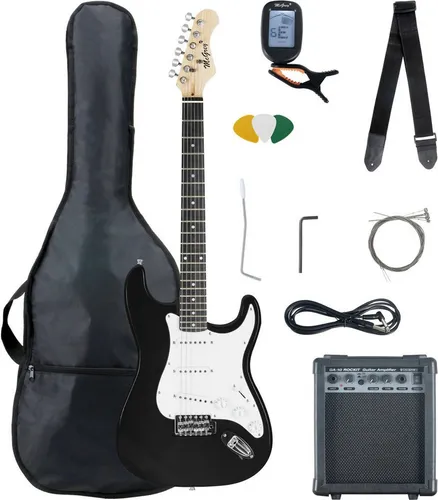 McGrey Rockit E-Gitarre ST-Komplettset Black von McGrey