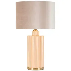 Produktbild Elegante Tischleuchte in Gold und Perlmutt