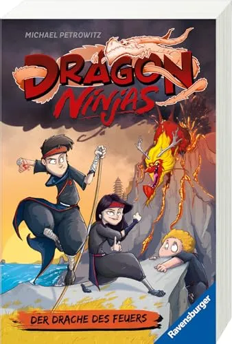 Dragon Ninjas, Band 2: Der Drache des Feuers - Drachenstarkes Kinderbuch ab 8 Jahre - Cooles Geschenk für Jungs und Mädchen (Dragon Ninjas, 2)