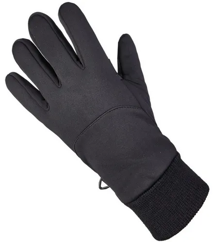 Areco Erwachsene Softshell'18 Handschuh, schwarz, 8 - Wärmend und isolierend - Skisport & Snowboarden: Diese Handschuhe bieten perfekte Passform, sind isolierend und schützen zuverlässig vor Kälte, Schnee und Eis.