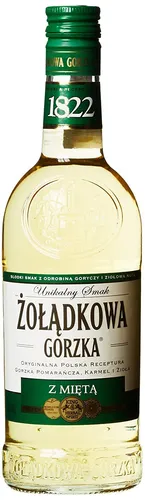 Flasche Zoladkowa Gorzka Mint Wodka Z Mieta 30% Vol. Polnischer Vodka 500ml 1