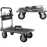 PROREGAL® Transportwagen RHINO in schwarz von Proregal