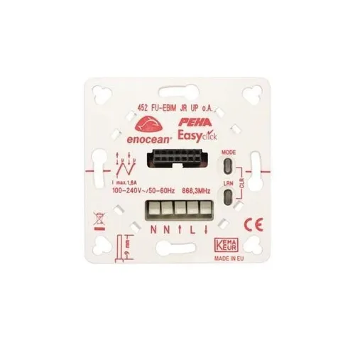 Peha EnOcean Easyclickpro JR-Empfänger 2 Kanal mit Positionserkennung