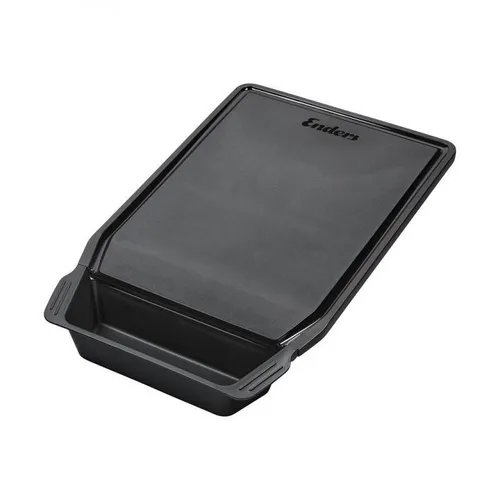 Enders Grill Mags® Schneidebrett - Grillzubehör mit rutschsicherer Magnetbefestigung und praktischen Ablaufrinnen für müheloses Schneiden und Sauberkeit.