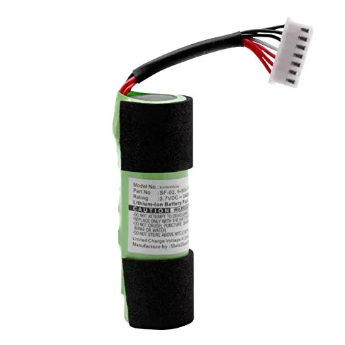 vhbw Akku kompatibel mit Sony SRS-X2 Lautsprecher Boxen Speaker (2400 mAh, 3,7 V, Li-Ion) - Ersatz für 9-885-197-08, SF-02