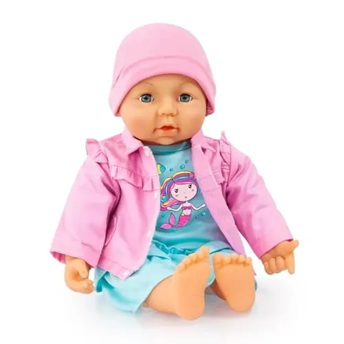 Bayer Design 84689AA Puppenkleidung, Puppenoutfit 40-46 cm, mehrteile Puppenanziehsachen, Puppenzubehör