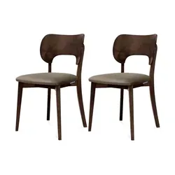 KONSIMO Holzstuhl 2er-Set   , beige , Maße (cm): B: 47 H: 80,5