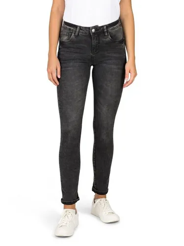 DENIMFY Damen Jeans DFElla - Slim Fit Schwarz - Moderne Slim Fit Jeans für Damen in Schwarz, ideal für Schule, Arbeit oder Freizeit. Bequem aus Baumwolle, in verschiedenen Größen und Blau Tönen erhältlich.