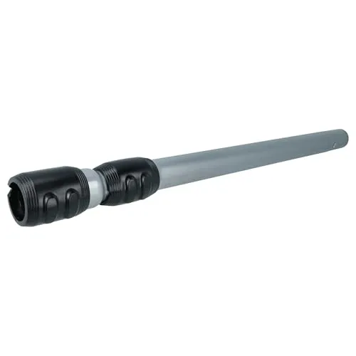 vhbw Staubsaugerohr kompatibel mit Philips PerformerPro FC9180 - FC9189, FC9190 - FC9199 Staubsauger - 35 mm Anschluss, 56-86,5cm Schwarz Silber