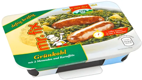 Mr. Fix Grünkohl mit Mettenden & Kartoffeln - Fertiggericht - 350 Gramm