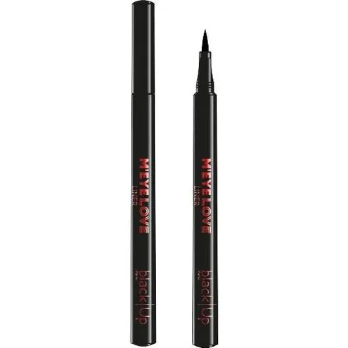 Black Up M'eye Love Waterproof Precise Gel Pen - Kajal & Eyeliner: Hochwertiger, wasserfester Gel-Eyeliner für präzise und langanhaltende Augenmakeup-Looks in tiefem Schwarz.
