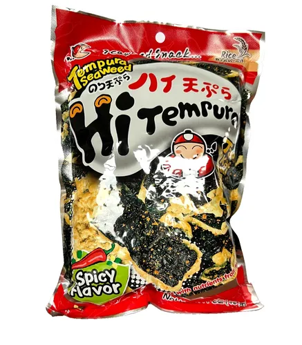 40g Seetang Snack TEMPURA SPICY knusprige Seealgen Tao Kae Noi HOT MHD29.11.2025
