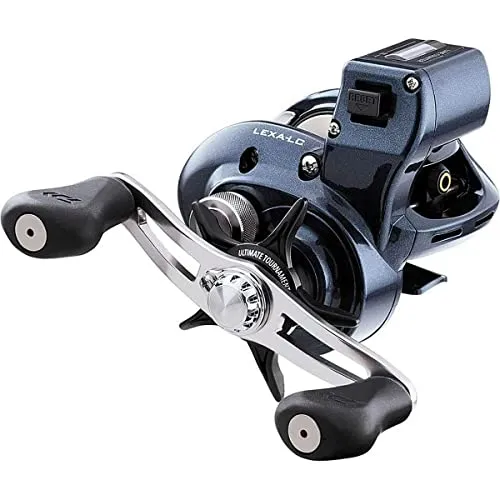 Daiwa LEXA-LC100HL Angelrollen Blau, 6.3:1