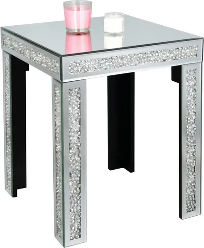 MIRRORS AND MORE Beistelltisch SHANIA in schwarz von MIRRORS AND MORE