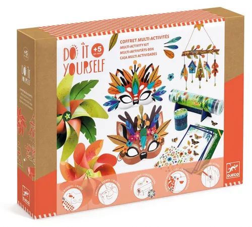 Produktbild DJECO Kreativset DIY: Box Natur Bastelset mit 5 Aktivitäten