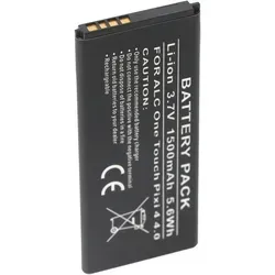 Cameron Sino Akku passend für den Alcatel One Touch Pixi 4 4.0 Akku TLi015M1, TLi015M7, OT-4034 3,8 Volt 1500mAh