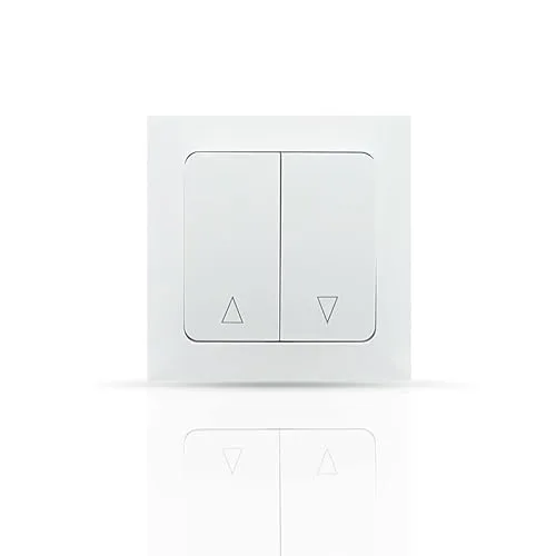 SCHARTEC Rolladen Schalter Unterputz UP Doppelwippe mit Raster und Rastfunktion