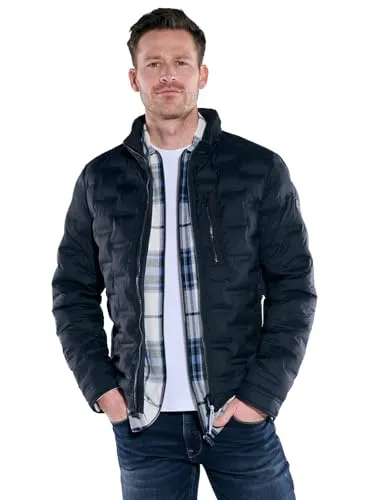 engbers Herren Herren Steppjacke Regular, Saphirblau, 38242, Saphirblau in Größe 64