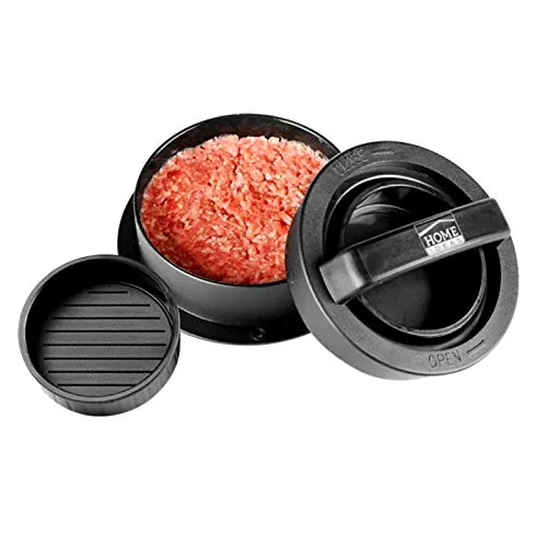 HAC24 3in1 Burgerpresse Hamburgerpresse Hamburgerformer Patty Frikadellen Presse Burger Maker Pattypresse