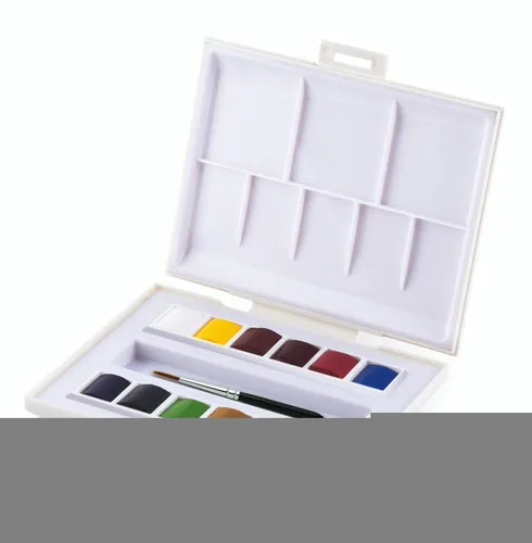 Sennelier - Aquarell Kasten - Le Petite Aquarell - 12 x 1/2 Napf