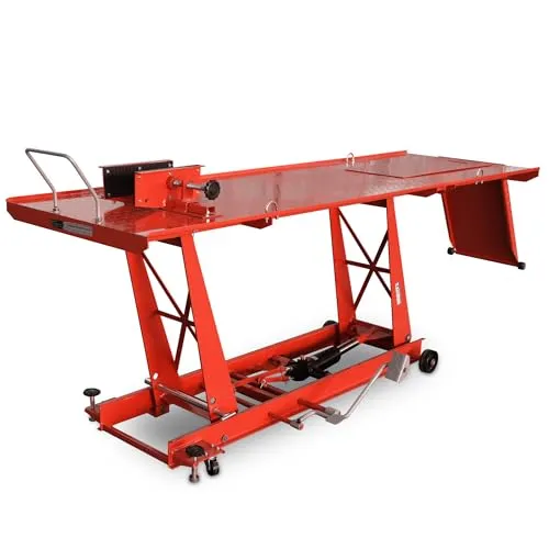 Bituxx Motorrad Hebebühne Hydraulisch mit Fußpumpe von Bituxx