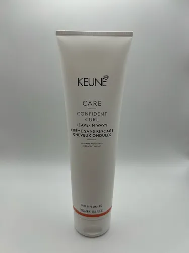 Keune Care Confident Curl Leave-In Wavy 300ml - Haarstyling-Produkt für lockiges und welliges Haar, spendet intensive Feuchtigkeit und ist paraben- sowie sulfatfrei für gesundes Styling.