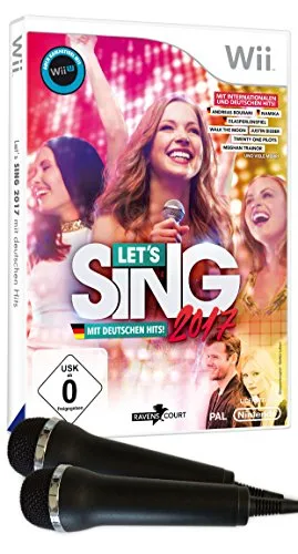 Let's Sing 2017 mit deutschen Hits und 2 Mikrofonen