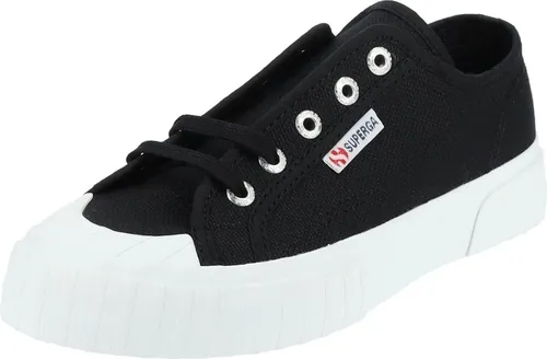 Superga Sneaker Textil - Vegane Sneaker für jeden Tag - Sneaker aus 100% Baumwolle, vegan und tierquälfrei. Die kreative Schnürmethode sorgt für einen Blickfang und bequemen Tragekomfort.