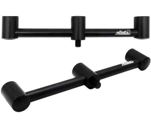 Angel-Berger Magic Baits Black Buzzer Bar 3 Rods Buzz Bar Bank Stick Karpfen Angeln Carp Fishing Tackle