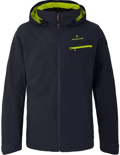 Bergson Regenjacke TALLMOS Herren Regenjacke, Wasserdicht 20.000 mm, Normalgrößen, nacht blau