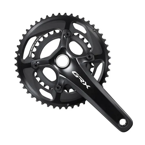 Shimano GRX FC-RX810 (170 mm) - Hochleistungs-Velokurbel für Gravelbikes - Veloantrieb, Velokurbel mit optimierter Kraftübertragung und robustem Design für anspruchsvolle Gravel-Abenteuer.