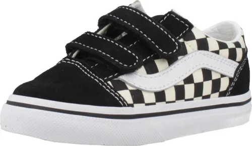 Vans TD Old Skool V (primary check) blk/white von Vans